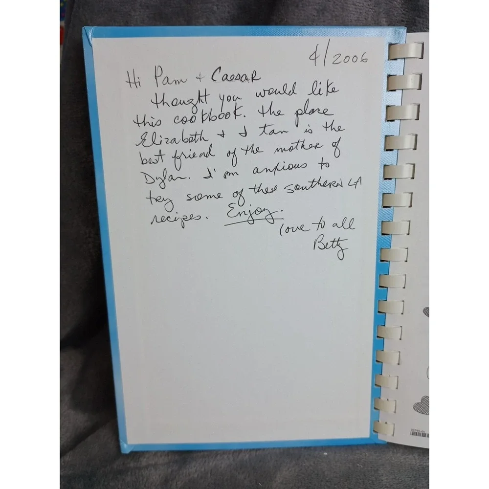 Dylan A. Tujague‎ Fundraising Org Cookbook Kenner, LA 2005 D.A.T.'s Angels